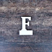 Aufsteller - Buchstaben 2er Set