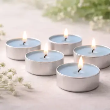 5er Set Teelicht Soja