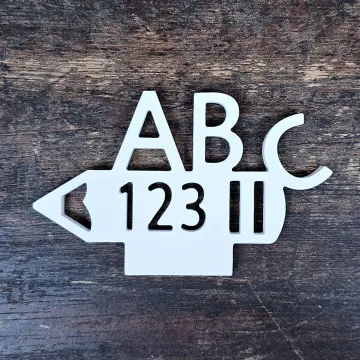 Aufsteller - ABC Stift