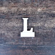 Aufsteller - Buchstaben einzeln