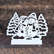 Aufsteller - Schneemänner