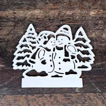 Aufsteller - Schneemänner
