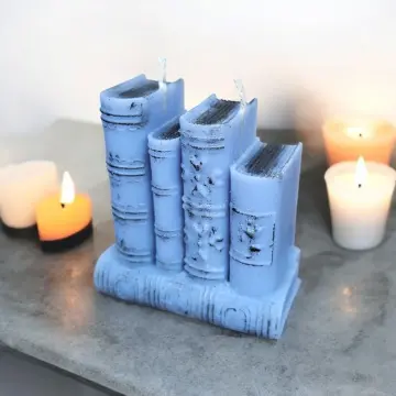 Bücherkerze klein
