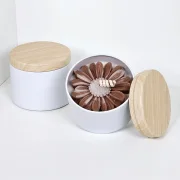 Kerzendose mit oder ohne Deko