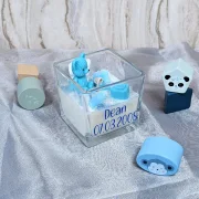 Kerzenglas "Hallo Baby" personalisiert