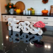 Schriftzug "Herbst" zum Hinstellen