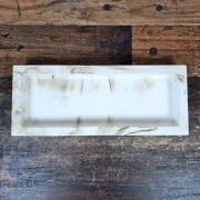 Schweres Tablett eckig (personalisierbar)