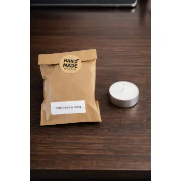 Teelicht Duftprobe aus Sojawachs