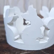 Teelichtständer "Hasenreigen"