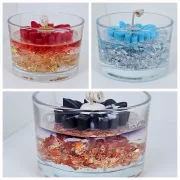 Kerzengläser Glamour Gel