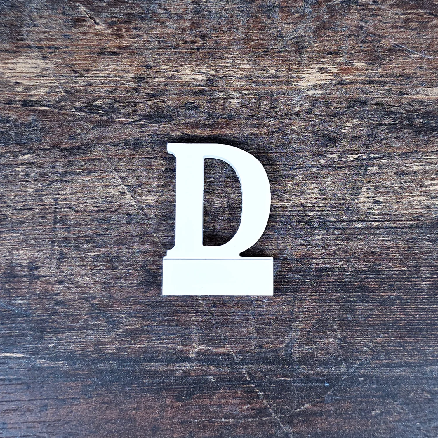 Aufsteller - Buchstaben 2er Set