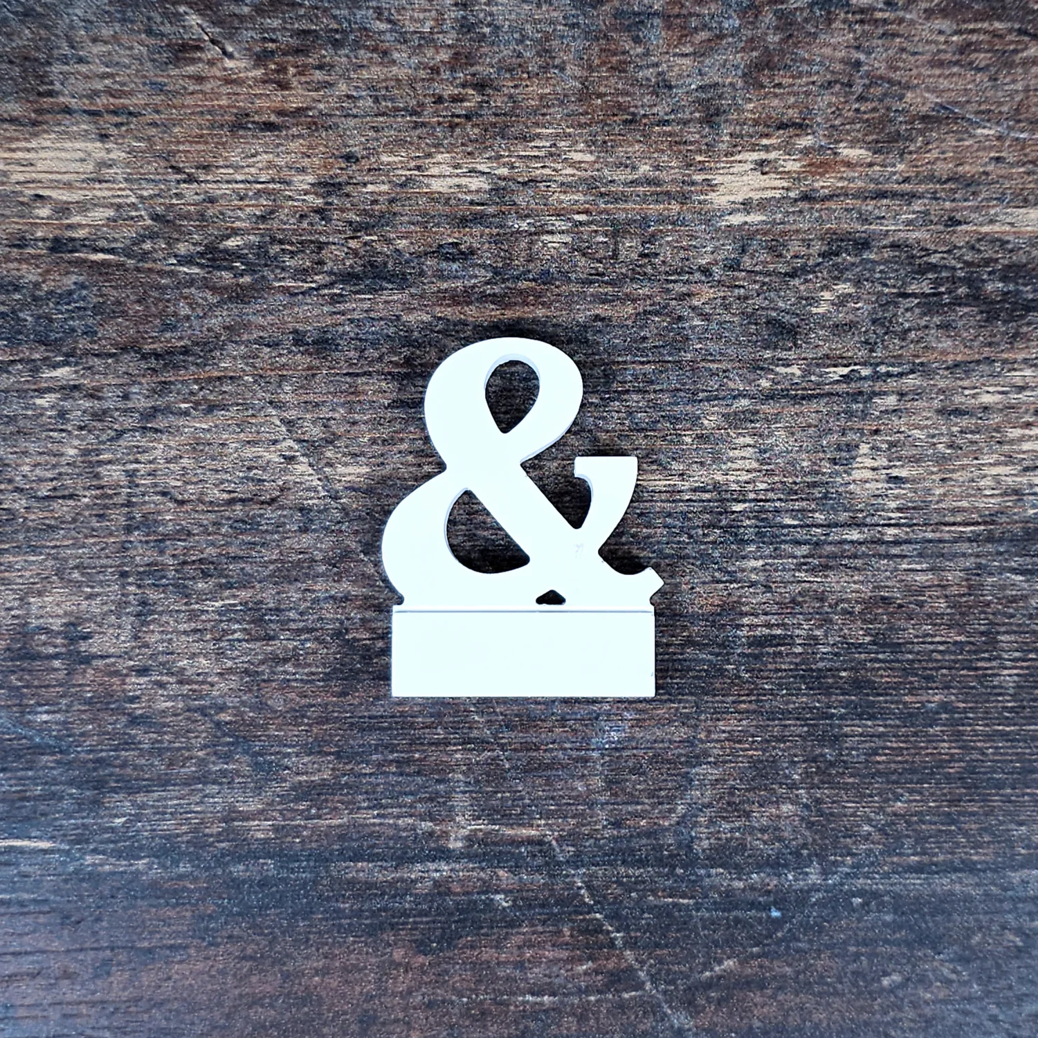Aufsteller - Buchstaben 2er Set