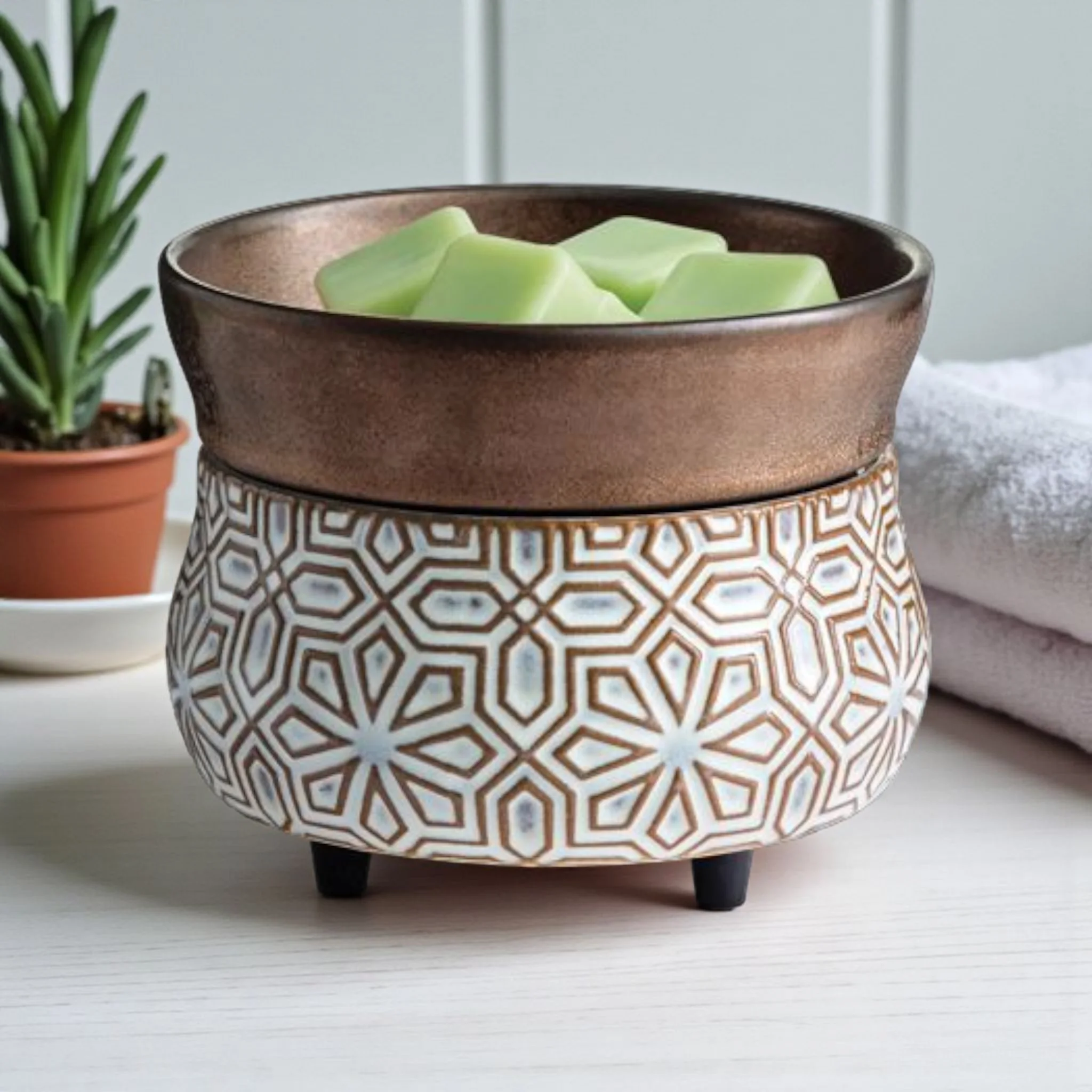 Duftlampe "Bronze Mosaik"