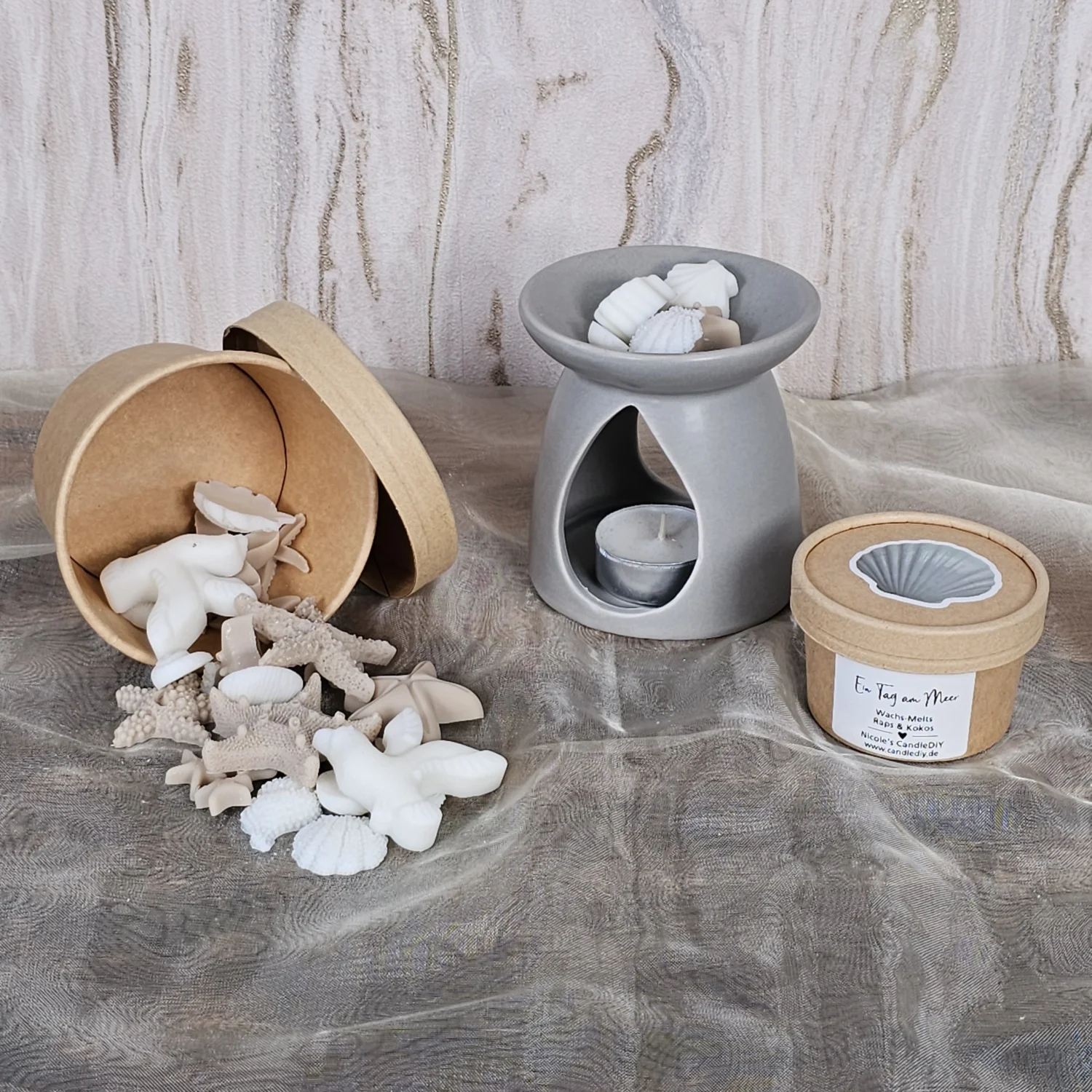 Ein Tag am Meer Wachs-Melts