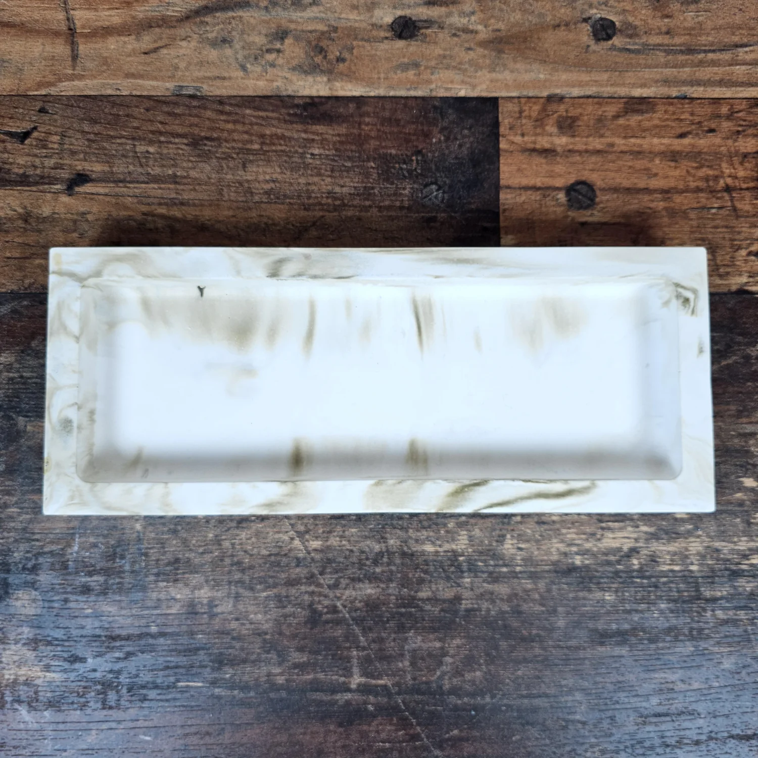 Schweres Tablett eckig (personalisierbar)