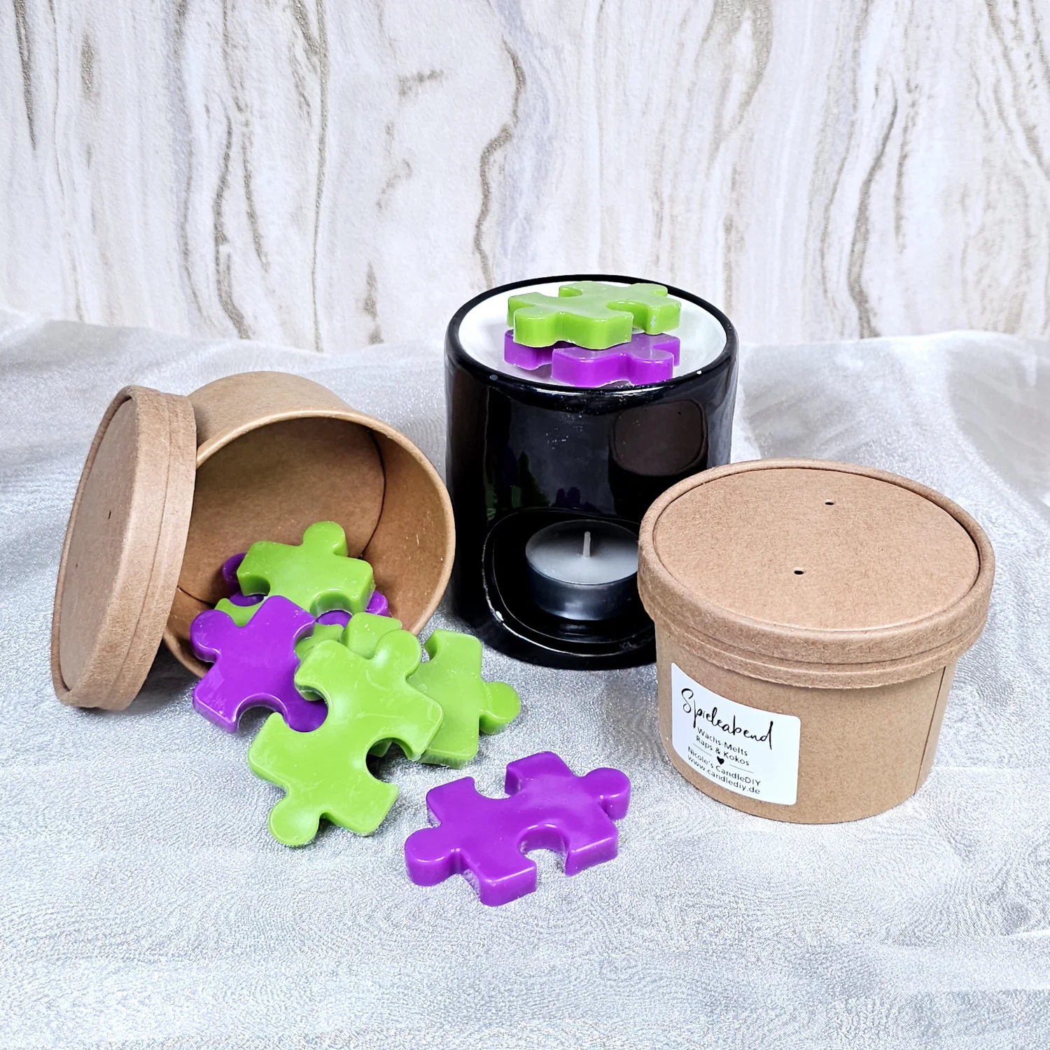 Spieleabend Wachs-Melts