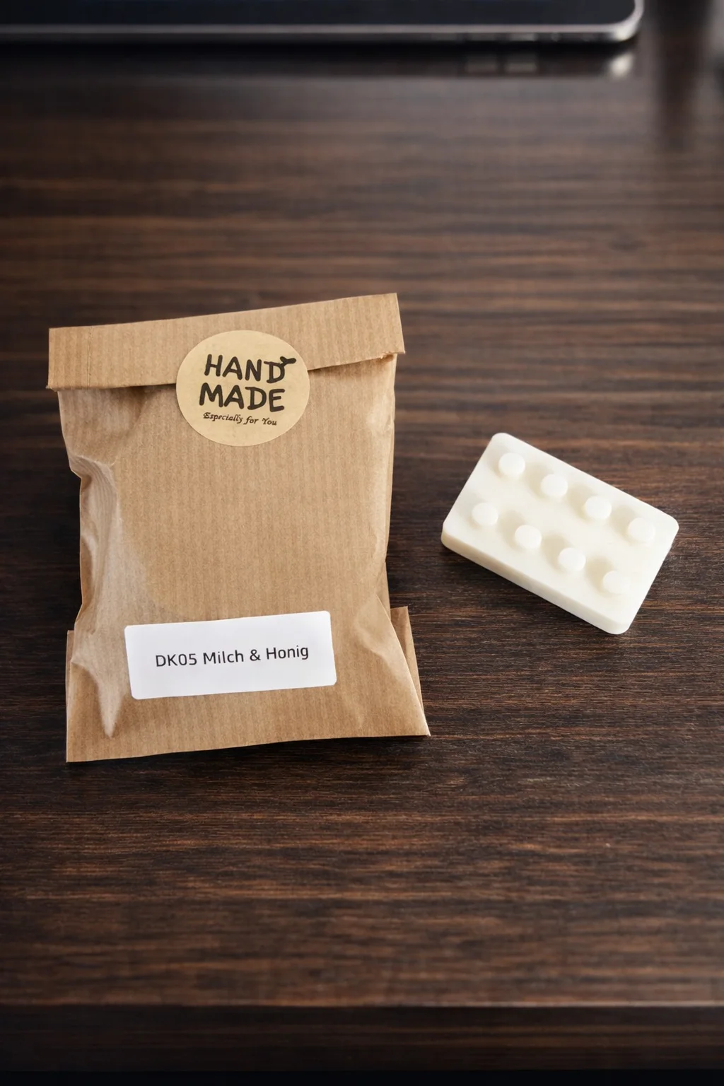 Wachsmelt Duftprobe aus Raps/Kokoswachs